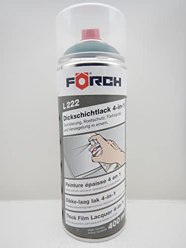 Förch 4 in 1 RAL 6005 MOOSGRÜN GRÜN DICKSCHICKTLACK LACK SPRAY SPRAYDOSE 400ML (1) von FORCH
