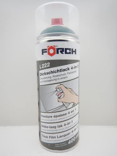 Förch 4 in 1 RAL 6005 MOOSGRÜN GRÜN DICKSCHICKTLACK LACK SPRAY SPRAYDOSE 400ML (1) von FORCH