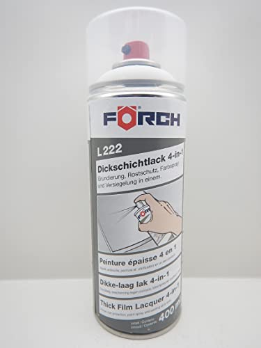 FORCH 4 in 1 RAL 9010 WEIß DICKSCHICHTLACK LACK LACKSPRAY SPRAY SPRAYDOSE 400ML (1) von FORCH