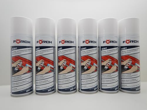6x FÖRCH ETIKETTEN KLEBSTOFFRESTE ENTFERNER RESTE KLEBER AUFKLEBER R581 300ml von FORCH