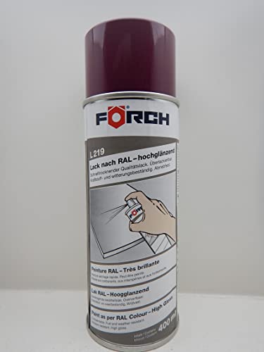 FORCH BORDEAUXVIOLETT BORDEAUX VIOLETT RAL 4004 LACK LACKSPRAY SPRAY SPRAYDOSE 400ML (1) von FORCH