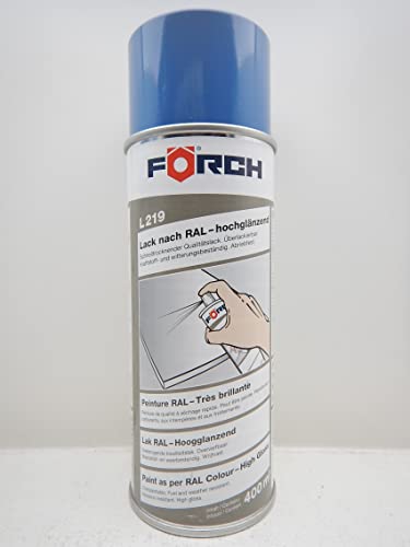 Förch BRILLIANTBLAU BLAU RAL 5007 LACK LACKSPRAY SPRAY SPRAYDOSE 400ML (1) von Förch