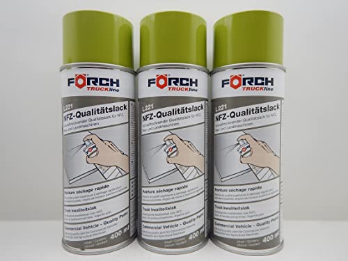 FORCH CLAAS GRÜN LANDMASCHINE TRAKTOR LACK LACKSPRAY SPRAY SPRAYDOSE 400ML (3) von FORCH