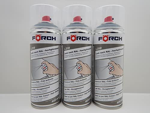 FORCH EISENGRAU GRAU RAL 7011 LACK LACKSPRAY SPRAY SPRAYDOSE 400ML (3) von FORCH