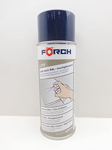 FARBE STAHLBLAU BLAU RAL 5011 LACK LACKSPRAY SPRAY SPRAYDOSE 400ML (1) von FORCH