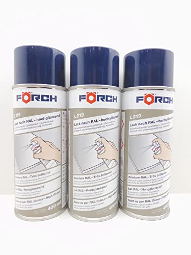 FARBE STAHLBLAU BLAU RAL 5011 LACK LACKSPRAY SPRAY SPRAYDOSE 400ML (3) von FORCH