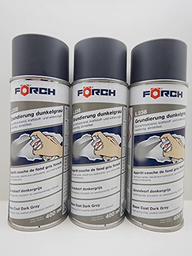 FORCH GRUNDIERUNG DUNKELGRAU FILLER FÜLLER L238 SPRAY 400ML (3) von FORCH