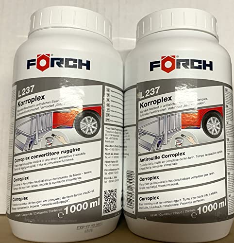 Förch 2X L237 Rostumwandler Korroplex 1000ml (2x1000ml) von FORCH