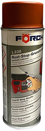 Förch 3X L236 Roststop-Grundierung rotbraun 400ml 62000505 Roststop Spray (3x400ml) von FORCH