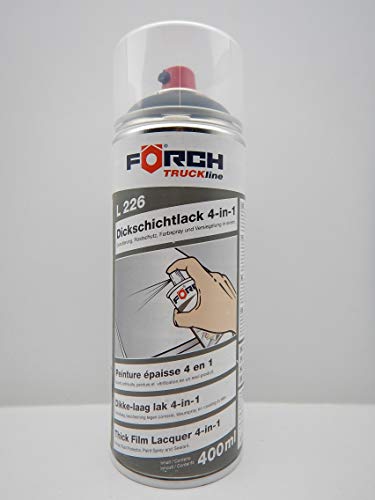 Förch 4 in 1 1042 SEAWOLFBLUE BLAU DICKSCHICHTLACK LACK SPRAY SPRAYDOSE 400ML (1) von FORCH