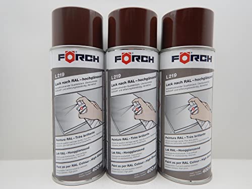 FORCH MAHAGONIBRAUN BRAUN RAL 8016 LACK LACKSPRAY SPRAY SPRAYDOSE 400ML (3) von FORCH