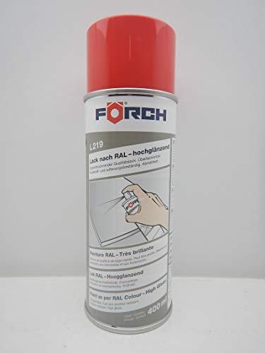 FORCH VERKEHRSROT ROT RAL 3020 Lack LACKSPRAY Spray SPRAYDOSE 400ML (1) von FORCH