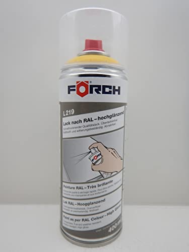 FORCH GOLDGELB GELB RAL 1004 LACK LACKSPRAY SPRAY SPRAYDOSE 400ML (1) von FORCH