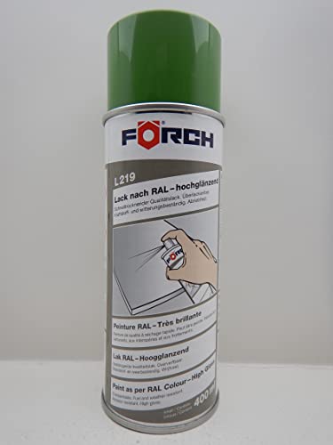 Förch GRASGRÜN GRÜN RAL 6010 LACK LACKSPRAY SPRAY SPRAYDOSE 400ML (1) von FORCH