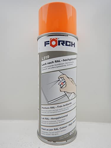 FORCH HELLROTORANGE ORANGE RAL 2008 LACK LACKSPRAY SPRAY SPRAYDOSE 400ML (1) von FORCH