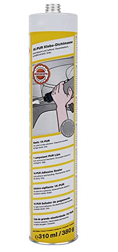 Klebe-Dichtmasse 1K-PUR - grau - 380g - haftstarke Klebe-Dichtmasse auf Polyurethanbasis von Förch