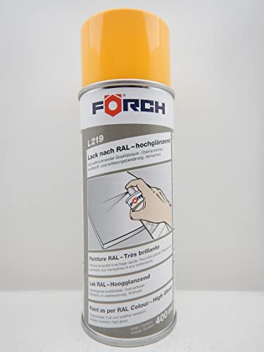 Förch MELONENGELB GELB RAL 1028 LACK LACKSPRAY SPRAY SPRAYDOSE 400ML (1) von Förch