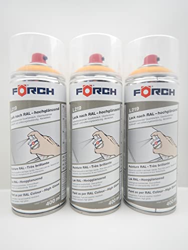 NARZISSENGELB GELB RAL 1007 LACK LACKSPRAY SPRAY SPRAYDOSE 400ML (3) von FORCH