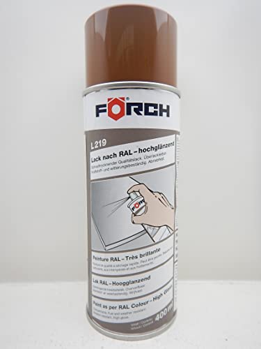 REHBRAUN BRAUN RAL 8007 LACK LACKSPRAY SPRAY SPRAYDOSE 400ML (1) von FORCH