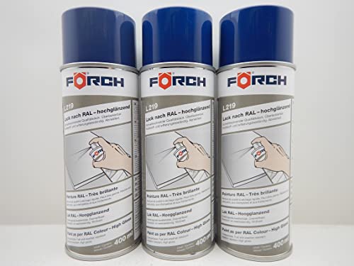 FORCH SAPHIRBLAU BLAU SAPHIR RAL 5003 LACK LACKSPRAY SPRAY SPRAYDOSE 400ML (3) von FORCH