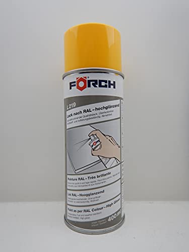 FORCH SIGNALGELB GELB RAL 1003 LACK LACKSPRAY SPRAY SPRAYDOSE 400ML (1) von FORCH