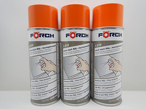 FORCH SIGNALORANGE ORANGE RAL 2010 LACK LACKSPRAY SPRAY SPRAYDOSE 400ML (3) von FORCH