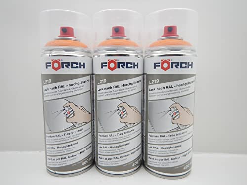 FORCH TIEFORANGE ORANGE RAL 2011 LACK LACKSPRAY SPRAY SPRAYDOSE 400ML (3) von FORCH