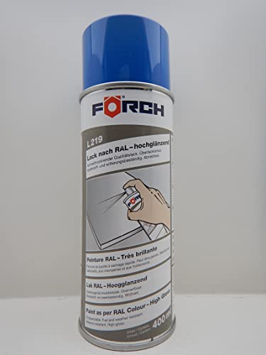 Förch VERKEHRSBLAU BLAU RAL RAL 5017 LACK LACKSPRAY SPRAY SPRAYDOSE 400ML (1) von FORCH