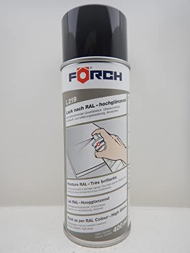 FORCH VERKEHRSSCHWARZ SCHWARZ RAL 9017 LACK LACKSPRAY SPRAY SPRAYDOSE 400ML (1) von FORCH