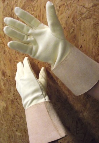 Echt Leder Spezial Schweißerhandschuhe aus bestem Sämischleder - Made in Germany TIG WIG MIG MAG von Förster-Fellnest