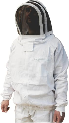 IMKERJACKE für den Einsatz in Beruf & Hobby : mit Astronautenhaube | 100% dichte Baumwolle | stabil & sicher IMKERJACKE für den Einsatz in Beruf & Hobby : mit Astronautenhaube | 100% dichte Baumwolle | stabil & sicher von Förster-Fellnest