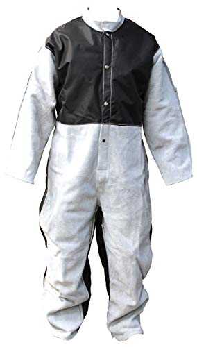 Optimaler Sandstrahler-Anzug, Sandstrahleroverall - Sandstrahlanzug, in durchdachter Kombination aus echtem, besonders widerstandsfähigem Leder und speziellem Techno-Stoff - Made in Germany Optimaler Sandstrahler-Anzug, Sandstrahleroverall - Sandstrahlanzug, in durchdachter Kombination aus echtem, besonders widerstandsfähigem Leder und speziellem Techno-Stoff - Made in Germany von Förster-Fellnest