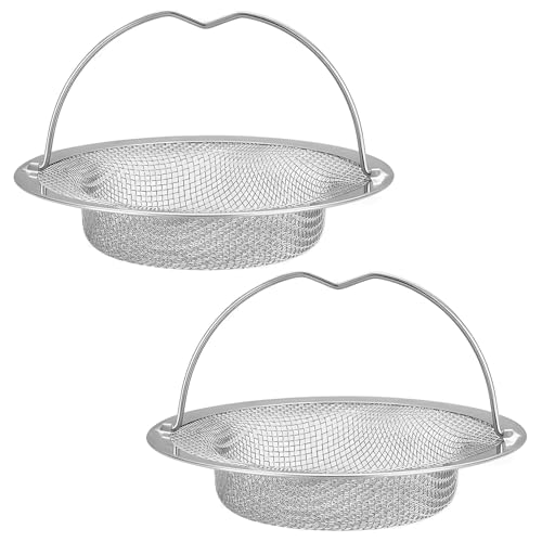 Sieb Für Spülbecken, 2 Stück Abflusssieb Küchenspüle Abflusssieb Waschbecken Waschbecken Sieb Spülbeckensieb Mit Griff Verhindert Verstopfung des Küchenabflusses Spülbeckensieb Sieb Für Spülbecken, 2 Stück Abflusssieb Küchenspüle Abflusssieb Waschbecken Waschbecken Sieb Spülbeckensieb Mit Griff Verhindert Verstopfung des Küchenabflusses Spülbeckensieb von Fogbush