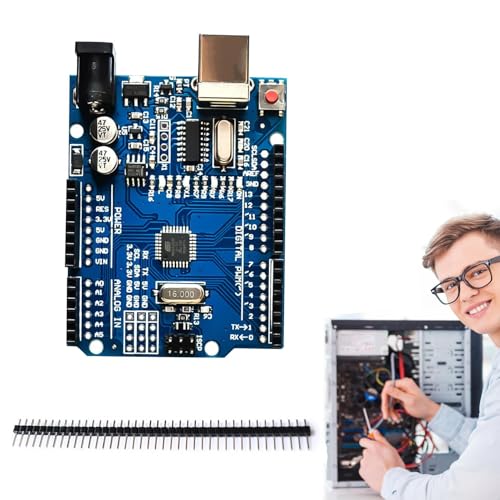 Fogukier Mikrocontroller-Entwicklungsplatine, Ch340g Mikrocontroller-Board für Elektronik, Hochgeschwindigkeits-USB-Schnittstellen-Adaptermodul für Computing-Programmierungsprojekte, elektronische Fogukier Mikrocontroller-Entwicklungsplatine, Ch340g Mikrocontroller-Board für Elektronik, Hochgeschwindigkeits-USB-Schnittstellen-Adaptermodul für Computing-Programmierungsprojekte, elektronische von Fogukier