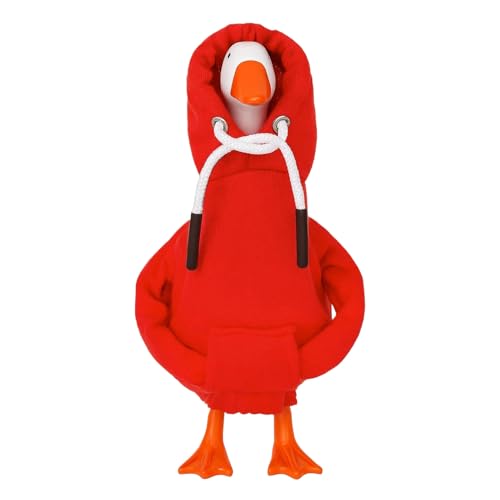 V-eranda Desk G-oose Outfits - 7 Zoll Gänse Statue Kleidung, Hoodies Tabletop Tier Outfit D-ekor Haustier Kostüm Dekoration Für Tafel Outdoor Party Urlaub von Fogukier
