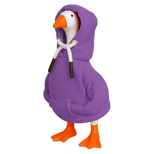 V-eranda Desk G-oose Outfits - 7 Zoll Gänse Statue Kleidung, Hoodies Tabletop Tier Outfit D-ekor Haustier Kostüm Dekoration Für Tafel Outdoor Party Urlaub von Fogukier