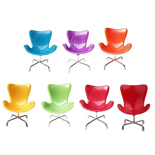 Igel Spielzeug Stuhl Sessel Spielzeug Käfig Dekor Zubehör Kleintiere Zubehör Foto Requisiten Zufällige Farbe Stühle Maßstab 1:6 von Fogun