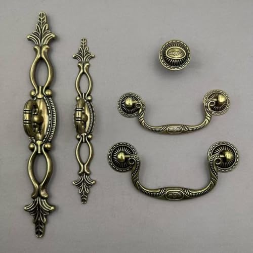 Reißverschlussanhänger, Retro, lang, Schublade, Ring, geeignet for Küche, Schrank Reißverschlussanhänger, Retro, lang, Schublade, Ring, geeignet for Küche, Schrank von Foirtoevu