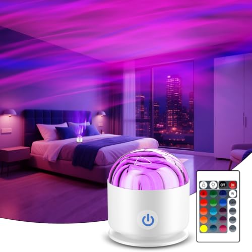 Fokky LED Sternenhimmel Projektor Kinder, Wiederaufladbarer Polarlicht Lampe Nordlicht Projektor mit 16 Beleuchtung-Effekten & Fernbedienung, Galaxy Projector Nordlicht Lampe für Zimmer Deko Geschenk Fokky LED Sternenhimmel Projektor Kinder, Wiederaufladbarer Polarlicht Lampe Nordlicht Projektor mit 16 Beleuchtung-Effekten & Fernbedienung, Galaxy Projector Nordlicht Lampe für Zimmer Deko Geschenk von Fokky