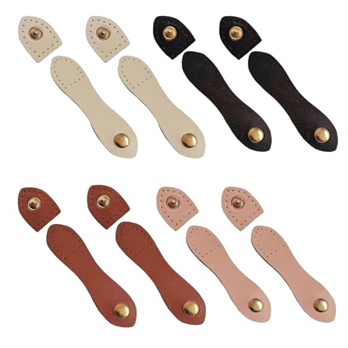 Fokroin 8pcs Leder-Schnappschnallen, Leather Buckles Sew On Taschenverschluss Lederriemen mit Druckknöpfen, für Leder-Geldbörsen, Geldbörsen, Taschen, Handyhüllen, DIY-Handwerk Fokroin 8pcs Leder-Schnappschnallen, Leather Buckles Sew On Taschenverschluss Lederriemen mit Druckknöpfen, für Leder-Geldbörsen, Geldbörsen, Taschen, Handyhüllen, DIY-Handwerk von Fokroin