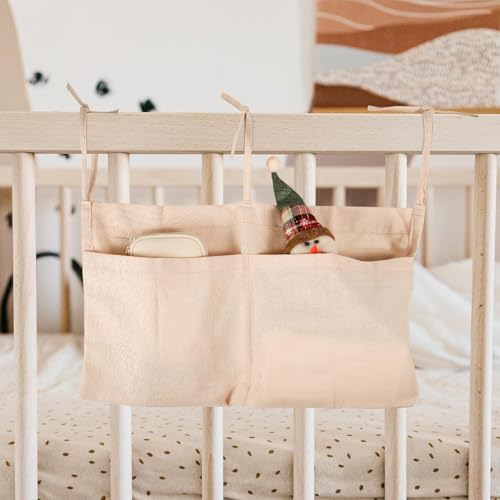 Fokroin Babybett Organizer Hängend, Baby Kinderbett Organizer, Betttasche Wickel Organizer Hängend, Betttasche Spielzeugtasche Aufbewahrungstaschen für Betten, für Windeln Kleidung Spielzeug Fokroin Babybett Organizer Hängend, Baby Kinderbett Organizer, Betttasche Wickel Organizer Hängend, Betttasche Spielzeugtasche Aufbewahrungstaschen für Betten, für Windeln Kleidung Spielzeug von Fokroin