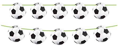 Folat 8714572262071 FußballFan Girlande, Ø 22 cm und Länge 10 Meter von Folat