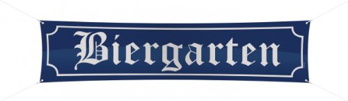 Generique Biergarten Banner Oktoberfest von Folat