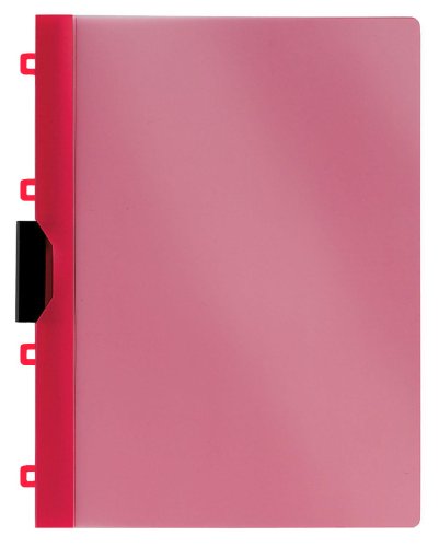 Clip-Mappe, Transparent, blau, 10 Stück von FolderSys