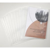 FolderSys Dokumententaschen DIN A4 0.2 mm transparent von Foldersys