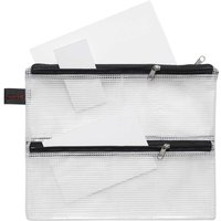 FolderSys Reißverschlussbeutel A5 transparent von Foldersys
