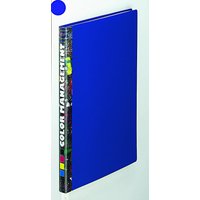 FolderSys Sichtbuch Sichtbücher, 20 Hüllen, blau DIN A4 blau von Foldersys