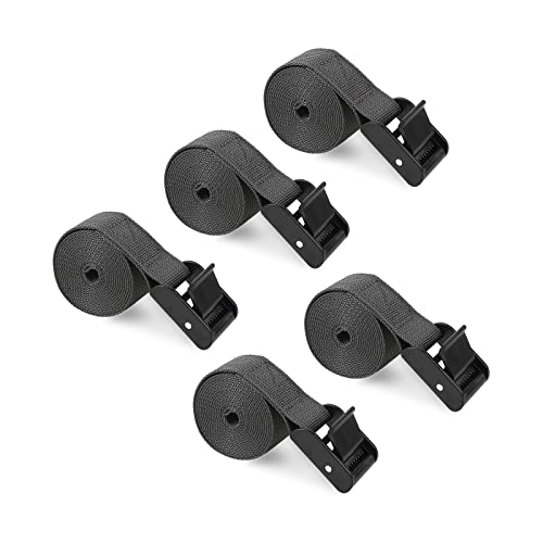 Folgtek Trail & Game Kamera-Befestigungsgurte Zurgurt Spanngurt, tragbar, UV-beständig und faltbar, Nylonfaser-Gurt, Jagdkamera-Baumgurt, 145 cm für Trail-Kameras-Zubehör (dunkelgrau) von Folgtek