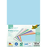 Folia Farbiges Papier Farbig Sortiert Fotokarton DIN A4 614/50 95 50 Blatt von Folia