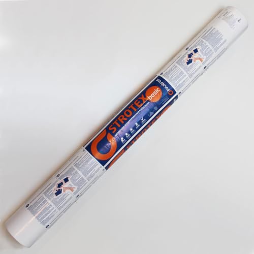 Unterspannbahn diffusionsoffen, Sd Wert: 0,02m, Unterdeckbahn atmungsaktiv für Trapezblech Dacheindeckung Unterspannbahn diffusionsoffen, Sd Wert: 0,02m, Unterdeckbahn atmungsaktiv für Trapezblech Dacheindeckung von STROTEX BASIC